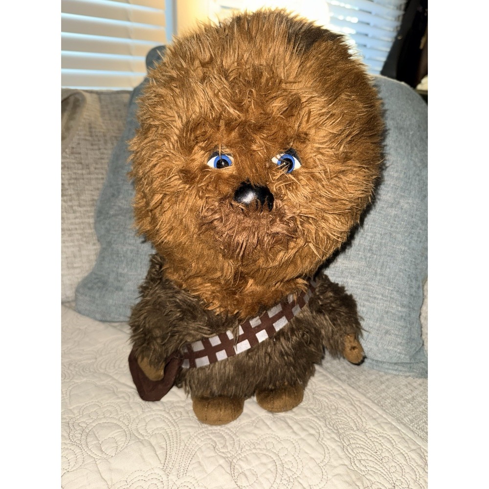 2011 Star Wars 15" Chewbacca Chewie Plush Stuffed Animal Underground Toy